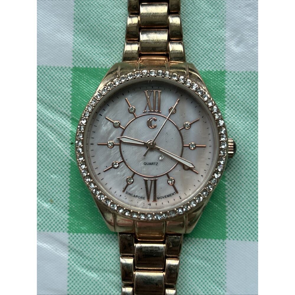 Charming Charlie Rose Gold Tone Women’s Quartz Watch